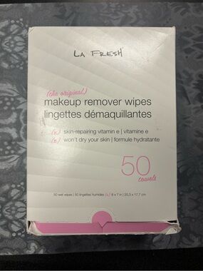 LA Fresh Makeup Remover Wipes - 22 Count